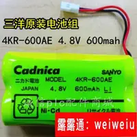 在飛比找露天拍賣優惠-現貨三洋Sanyo Cadnica 4KR-600AE 4.