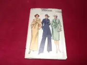 VTG. VOGUE #9454 - LADIES TWO LENGTH DRESS-TUNIC-PANTS-SHAWL PATTERN 14 FF
