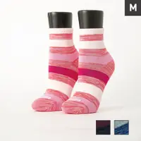 在飛比找蝦皮商城優惠-FOOTER 條紋甜心運動氣墊襪 除臭襪 運動襪 氣墊襪(女
