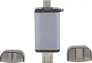 POENVFPO 6-in-1 Adapter of The OTG USB3.0 Card Reader with Computer Accessories Center, SD/TF Reader in Aluminum Alloy for /