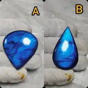 Unique Natural Blue Labradorite Gemstone For Pendant,Pear & Teardrop Stones