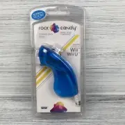 Rock Candy Control Stick Blue For Wii U Wii XJAC0596 Nunchuck NIB