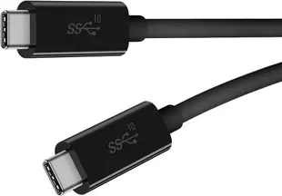 [4美國直購] Belkin 3.1 USB-C 轉 Type-C 100W 充電線-1米 10Gbps USB-IF認證線 傳輸線 數據線 4K 公對公_F2CU052bt1M