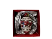 Waterford Holiday Heirlooms Pewter Damask Egg Ornament Brand New IN BOX
