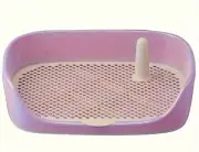 Pet Dog Toilet Portable Dog Potty Pan Trainer Litter Box Anti-Splash Pets Toilet