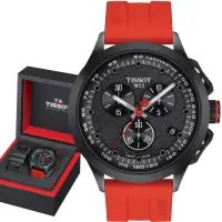 在飛比找momo購物網優惠-【TISSOT 天梭 官方授權】T-RACE 系列 環西自行