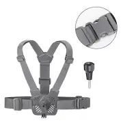 360° Rotation Chest Strap Holder For DJI Pocket 3/Insta360 One R/X/GO 3 Camera