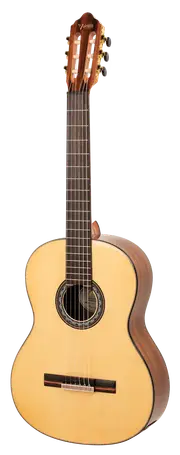 Valencia 560 Series Left-Hand Classic Guitar in Natural High Gloss