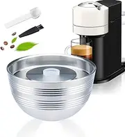 Reusable Vertuo Next Coffee Pods Holder Stainless Steel Refillable Filters Only Compatible with Nespresso VERTUO Next 8OZ - 3.0 Genaration
