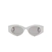 [Alaïa] Alaïa Azzedine Sunglasses ONE SIZE WHITE
