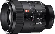 [Sony] SEL100F28GM 100mm f2.8 Medium-telephoto Fixed Prime Camera Lens, Black