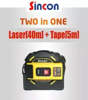 [Genuine Korean Brand]SINCON SD-TM40 laser distance & measuring tape[2-in-1]