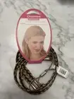Charmed - Double Braided Headband Accent by EasiHair Hairpieces Creme Swirl