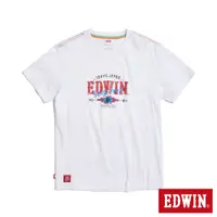在飛比找蝦皮商城優惠-EDWIN BLUE TRIP 大字印花短袖T恤(白色)-男