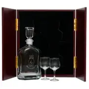 HMAS Cairns Decanter & Glasses in Display Case
