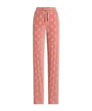 Dolce Gabbana DG Jacquard Drawstring Pants IT42 Pink