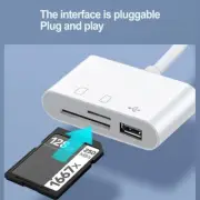 Convenient USB C Card Reader for Multi Purpose Use with Mobile Devices