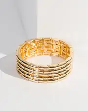 Gold Interlinked Bracelet