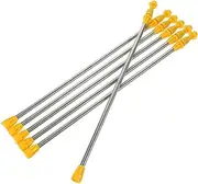CANIGHT 6pcs Stainless Steel Sprayer Wand Extension Rod Telescopic Misting Rods for Weed Sprayer for Gardening