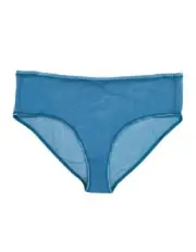 COSABELLA 3X Plus Size Soire Blue Stretch Mesh Panties Confidence Boyleg Panty