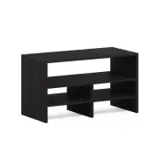 Hermite Espresso Desk Top Organizing Shelf