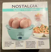 Nostalgia MyMini Premium 7-Egg Cooker New In Box