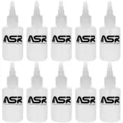 ASR Outdoor 10 Pack 3oz Gold Snuffer Sniffer Squeeze Bottles for Gold Panning
