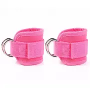 Ankle Strap for Cable Machines and Resistance Bands,1Pair Adjustable Ankle Strap