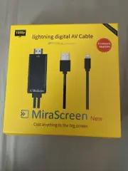 Cable Lightning AV Cable Cast Anything To The Big Screen By Mirascreen