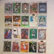 Football Hot Packs 1Mag,1 Auto1Patch,5Top Rookies,2# Cards,3 inserts Only 20made