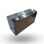 1400x 500x 730 mm black Caravan Trailer ToolBox for Generator & Webber BBQ