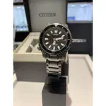 CITIZEN 星辰 限量 PROMASTER 鈦黑金屬 鋼鐵河豚 潛水機械錶NY0105-81E