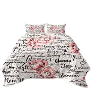 Luxury Glamour Roses Coverlet