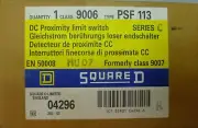 Square D 9006 PSF 113 DC Proximity limit switch Formerly 9007 Ser C 04296