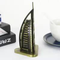在飛比找蝦皮購物優惠-2023新款世界地標建築模型 迪拜帆船酒店 旅遊紀念品 工藝