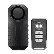 Bicycle Alarm Remote Control Sound Loud Vibration Cycling Security Bike Lock