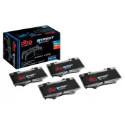 DBA Front Street Series Disc Brake Pads for Subaru Forester SF 2.0L Length 138mm