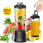 600ml Portable USB Blender | Rechargeable Mini Smoothie Maker | Personal Juicer