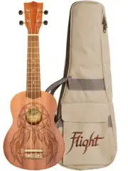 Flight Nus350Dc Dreamcatcher Soprano Ukulele W/Bag