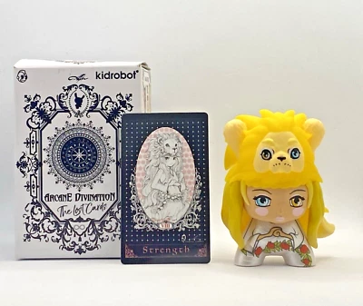 KidRobot Arcane Divination Lost Cards Camilla D'Errico Strength 3" Dunny Figure