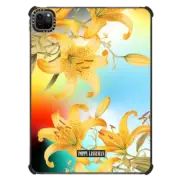 iPad Pro 11-inch (3rd/4th gen) iPad Impact Case Yellow Lilies Tablet Case