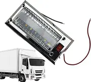 Rv Interior Lighting | Ultra Bright Rv LED Roof Dome Light - 12v-24v Panel Car Reading Lamp with On/Off Button for Van Truck Lorry Motorhome