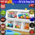 Keezi Kids Toy Box Stackable Bookshelf Storage Organiser Bookcase Shelf Organise