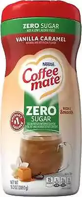 Nestle Coffee-Mate Coffee Creamer Sugar Free Vanilla Caramel 10.2 oz