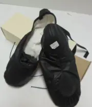 Men's leather ballet shoes Bloch Pump S0278M Black split sole All leather