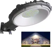 LED Barn Light, Dusk to Dawn Outdoor Lighting with 80W 10000LM 5000K Daylight, I