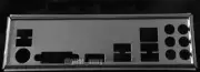 OEM I/O Shield For GIGABYTE B360M AORUS GAMING 3 Motherboard Backplate IO