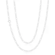 Sterling Silver 50cm Figaro Chain