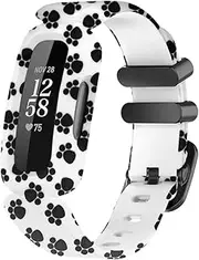 intended for Fitbit Ace 3 Bands intended for Kids, Replacement Silicone Printing Pattern Wristband Starps intended for Fitbit Ace 3 Activity Tracker intended for Kids (#2)