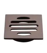 Mondella 60mm x 60mm Square Floor Drain Grate Matte Dark Bronze Finish